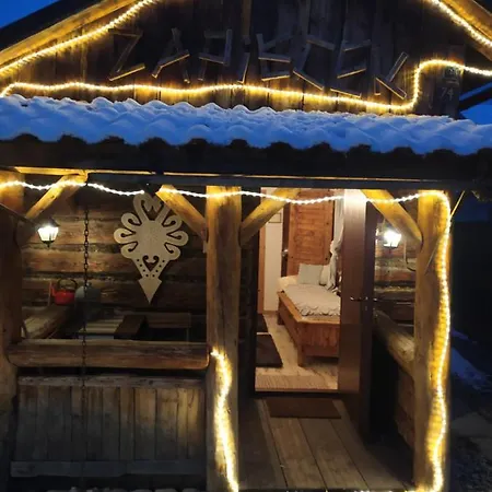 Zapiecek Drewniana Rustykalna Babci Ludwiki Feriehus