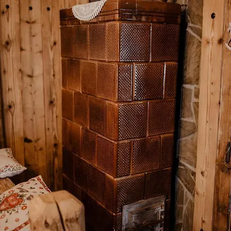 Zapiecek Drewniana Rustykalna Babci Ludwiki Dom wakacyjny *