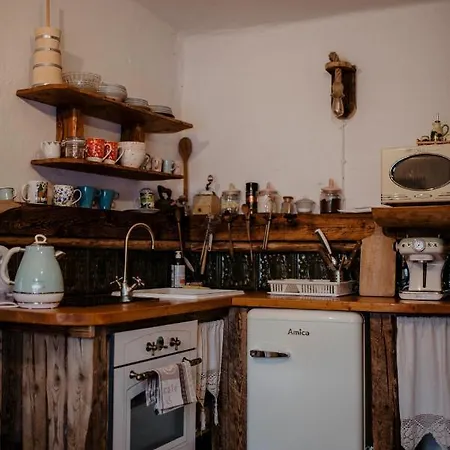 Zapiecek Drewniana Rustykalna Babci Ludwiki Dom wakacyjny Krościenko