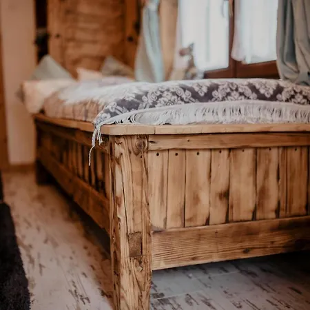 Zapiecek Drewniana Rustykalna Babci Ludwiki *