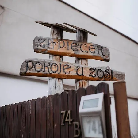 Dom wakacyjny Zapiecek Drewniana Rustykalna Babci Ludwiki Krościenko