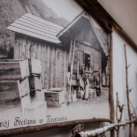 Zapiecek Drewniana Rustykalna Babci Ludwiki *