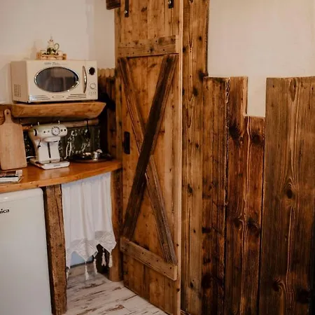 Zapiecek Drewniana Rustykalna Babci Ludwiki Feriehus