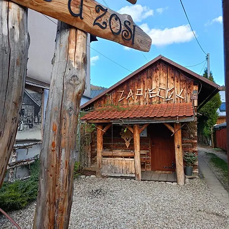 Zapiecek Drewniana Rustykalna Babci Ludwiki 別荘