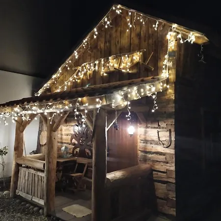 Zapiecek Drewniana Rustykalna Babci Ludwiki Krościenko