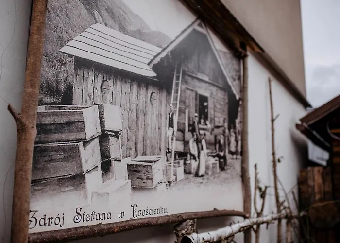 Zapiecek Drewniana Rustykalna Babci Ludwiki *